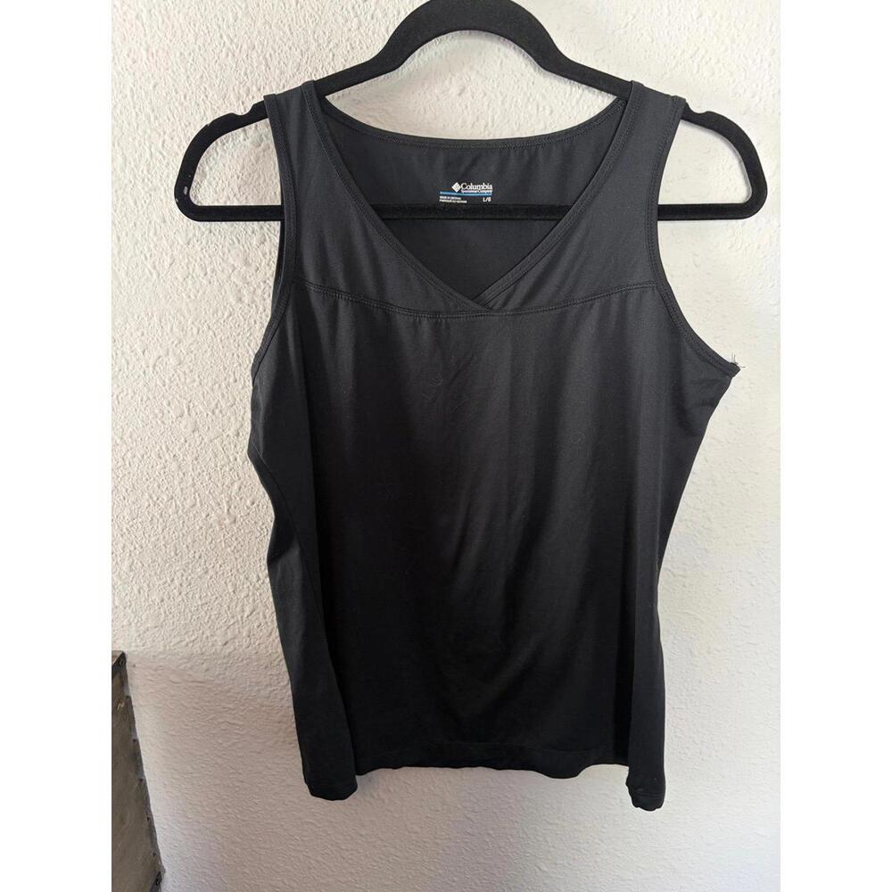 Columbia black tank size L